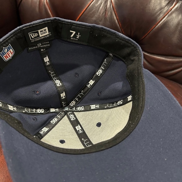 New Era 59FIFTY Chicago Bears Fitted Hat Size 7 1/2 NFL - Picture 3 of 3